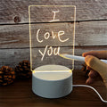LED Message Board Night Light by Dar Aura