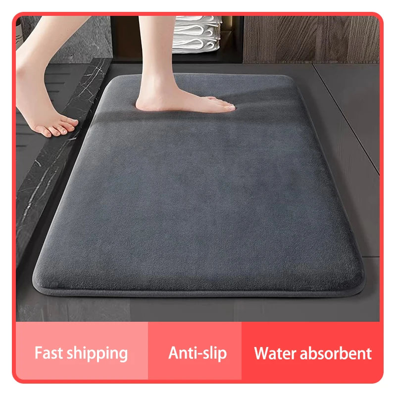 Quick-Dry Bath & Floor Mat by Dar Aura