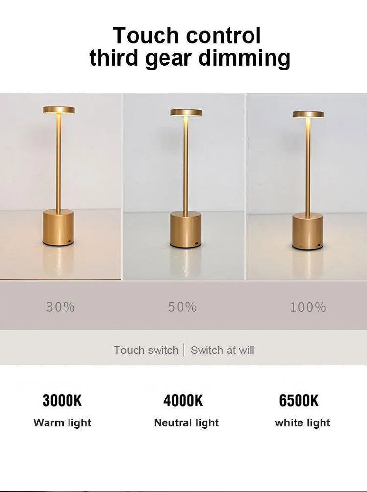 Cordless Touch Table Lamp, view 6