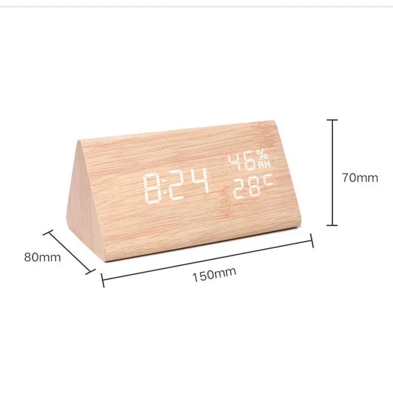 Minimal LED Digital Clock, view 2