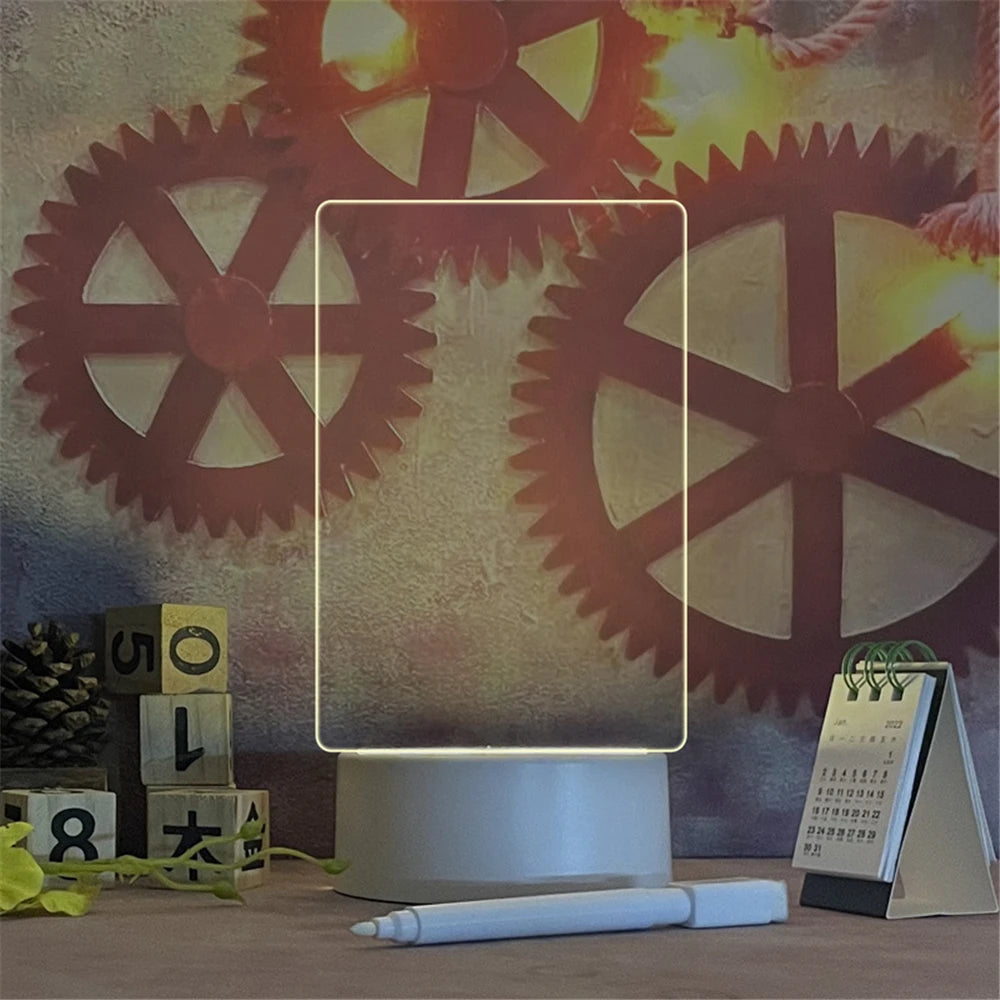 LED Message Board Night Light, view 3