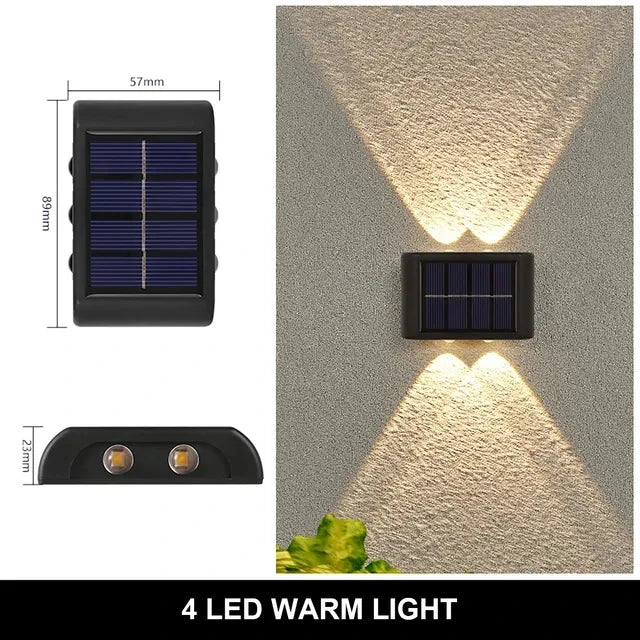 Solar Up & Down Wall Light, view 11