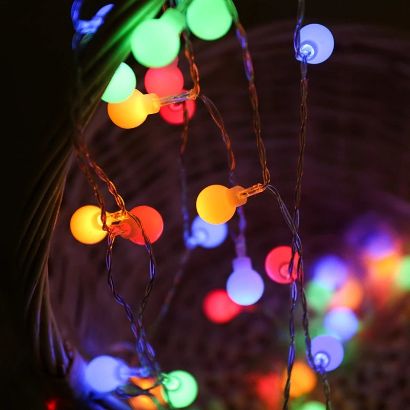 LED Ball Fairy String Lights, view 9