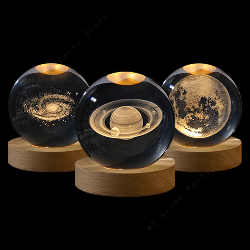 Crystal Ball Night Light by Dar Aura