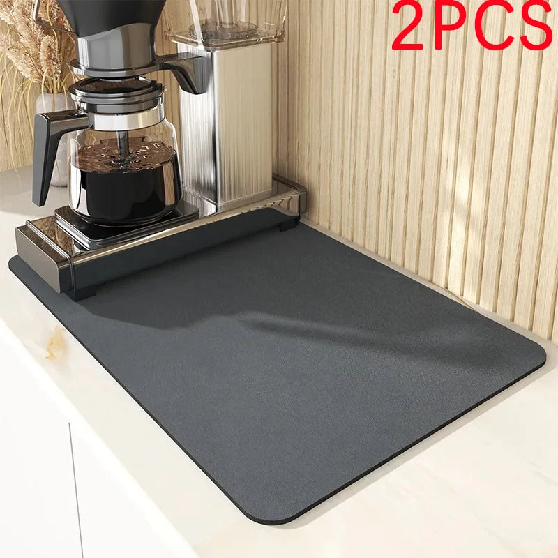Quick-Dry Absorbent Dish Mat, view 7