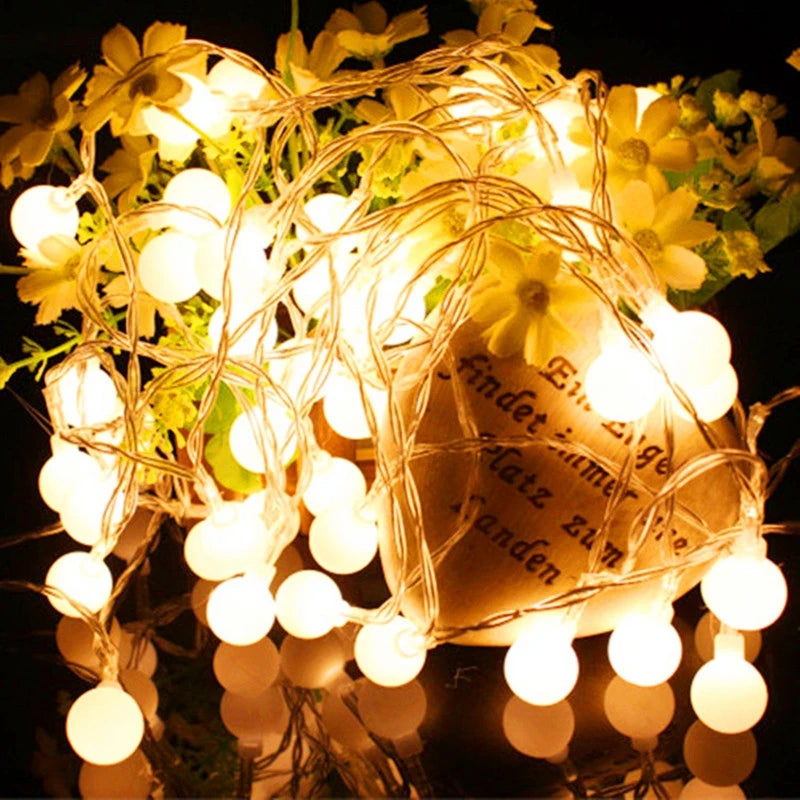 LED Ball Fairy String Lights, view 6