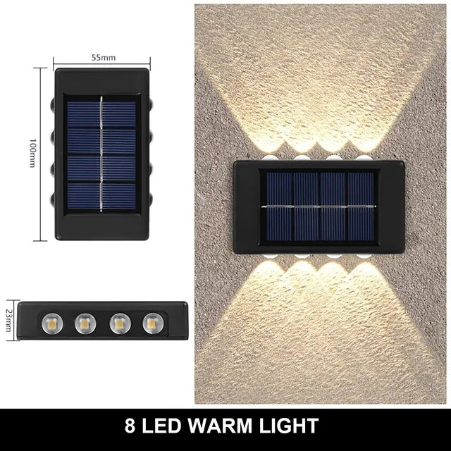 Solar Up & Down Wall Light, view 8