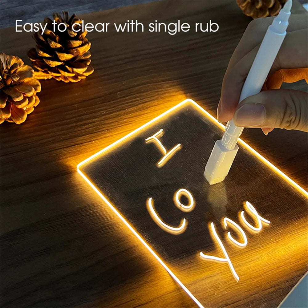 LED Message Board Night Light, view 4