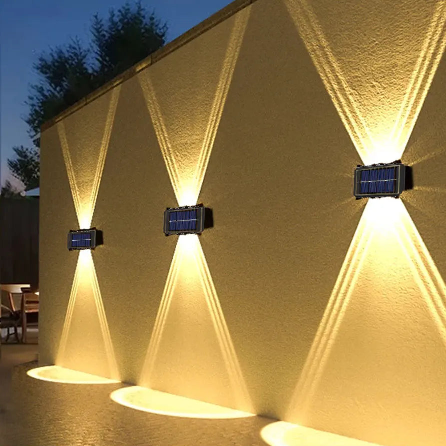 Solar Up & Down Wall Light by Dar Aura