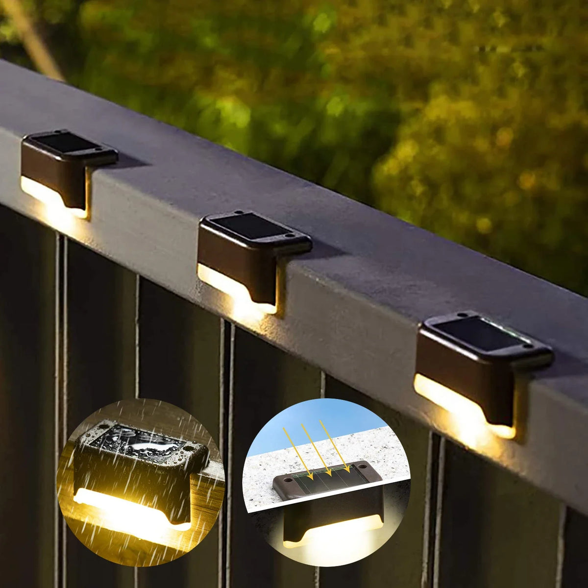 Solar Step & Deck Lights by Dar Aura
