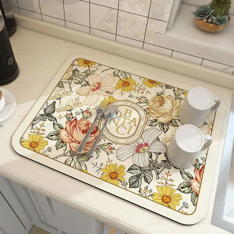 Quick-Dry Absorbent Dish Mat, view 11
