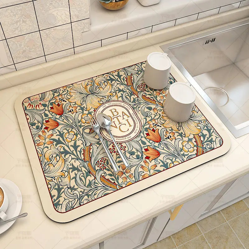 Quick-Dry Absorbent Dish Mat, view 15