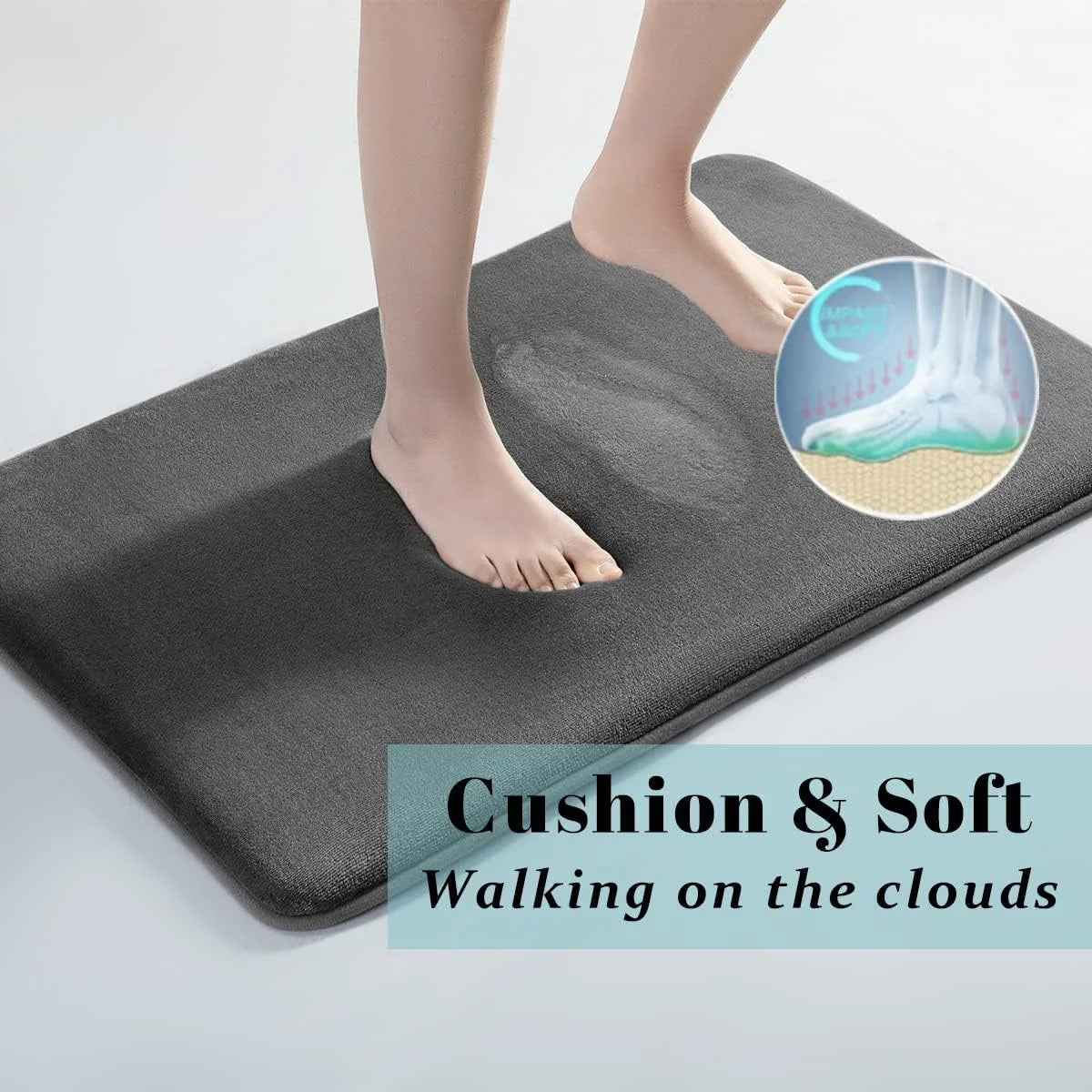 Quick-Dry Bath & Floor Mat, view 3