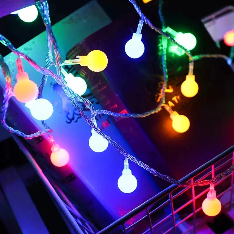 LED Ball Fairy String Lights, view 3