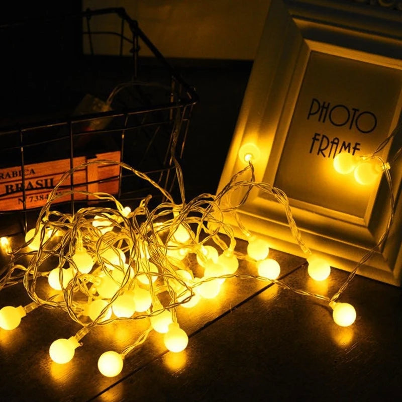 LED Ball Fairy String Lights, view 8